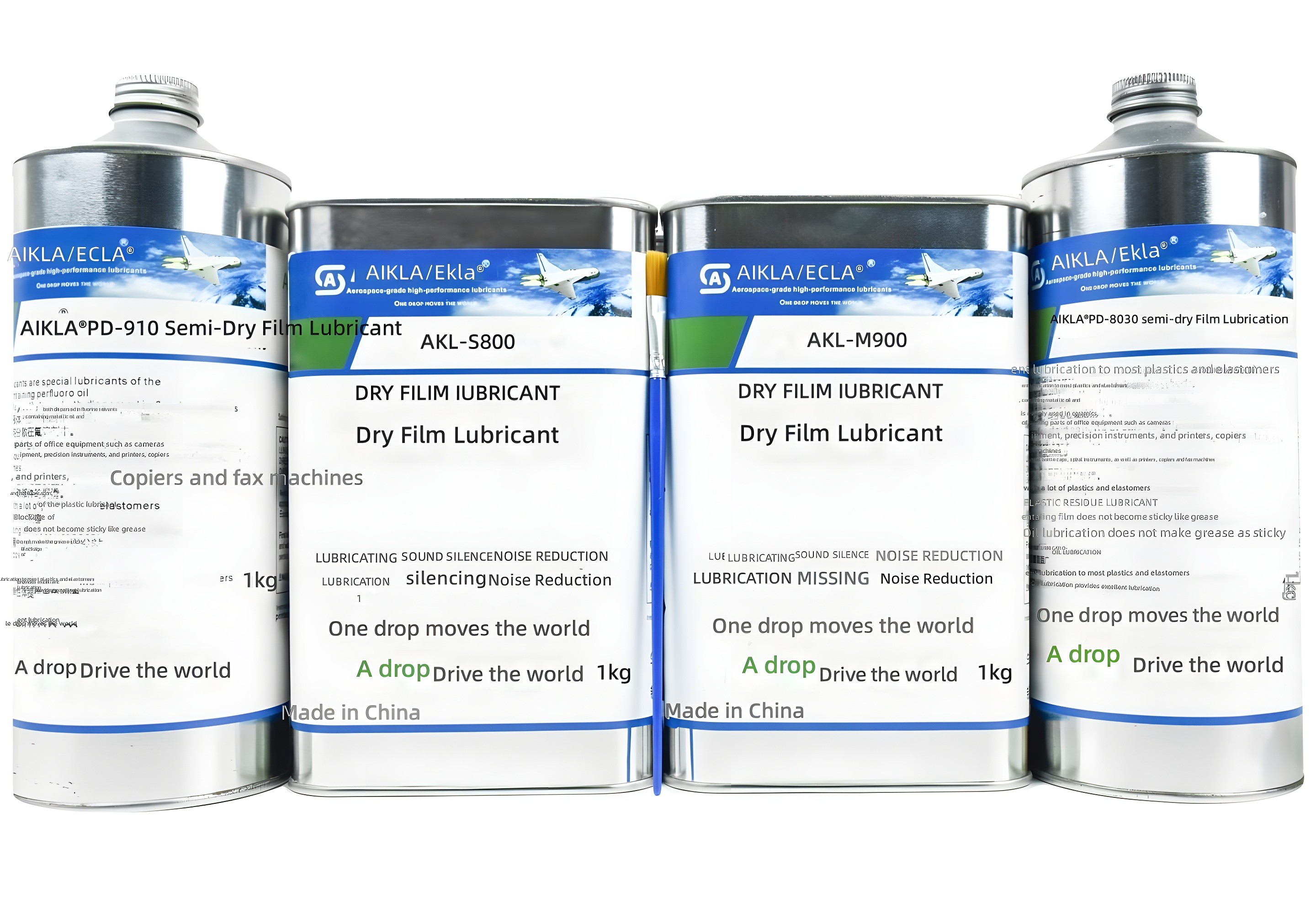 AIKLA PD-910 and AKL-S800 / AKL-M900 Cans Side-by-Side